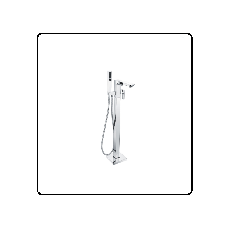 DASH (Single Lever) Floor Mounted Bath Shower Mixer With Kit Brit