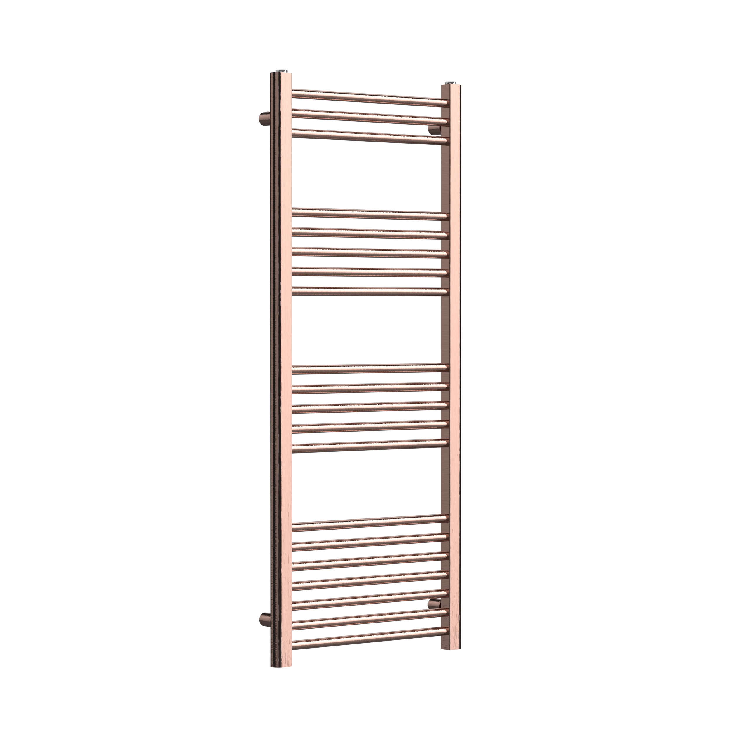Rose Gold Towel Rail | Duel Fuel Towel Rail - Brit Ocean Bathrooms